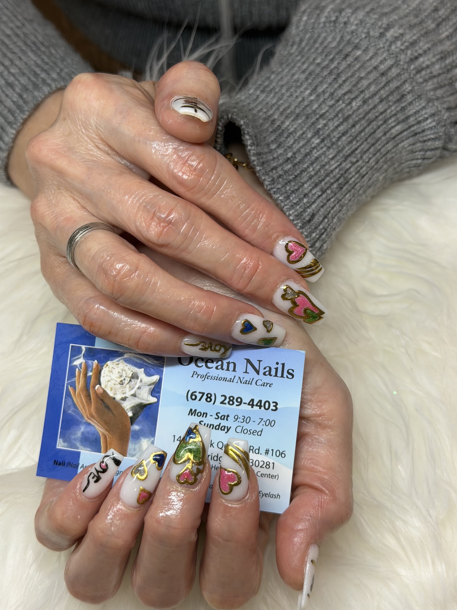 Ocean Nails nail work in Stockbridge, Georgia